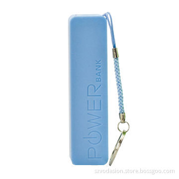 Promotional gift lipstick design power bank, 2600mAh battery capacity